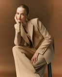  VESPER STRIPED DOUBLE BREAST SUIT JACKET 