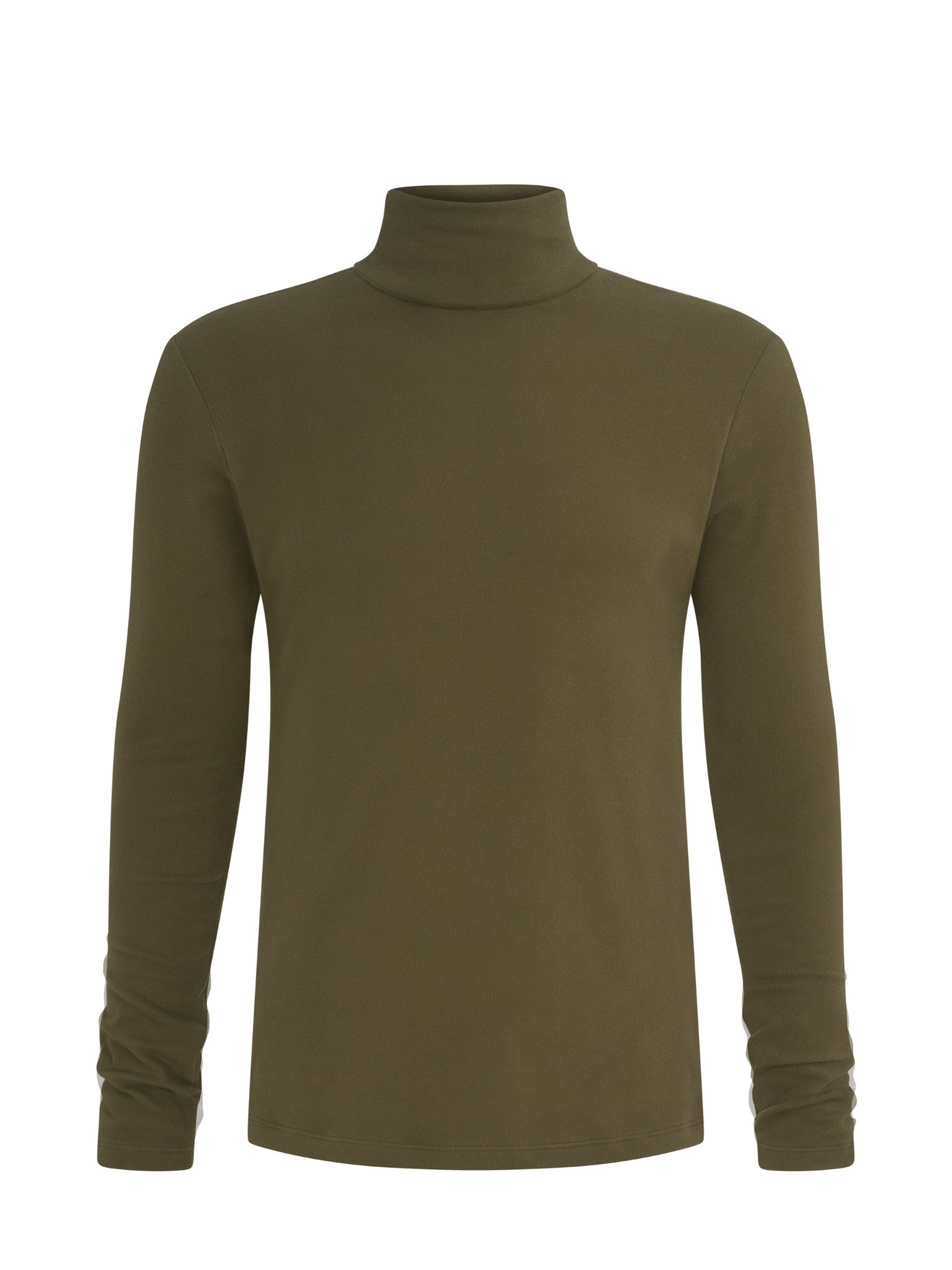  HERITAGE OLIVE TURTLENECK SWEATER 