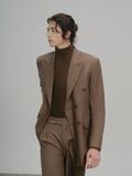  HERITAGE DOUBLE-BREASTED CASHMERE SUIT 