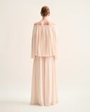  ALBA PLEATED MAXI SKIRT 