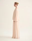  ALBA PLEATED MAXI SKIRT 