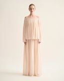  ALBA PLEATED MAXI SKIRT 