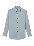  POWDER BLUE SILK SHIRT 