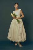  BLOOMING BELLE-DRAPED BALLOON DRESS 