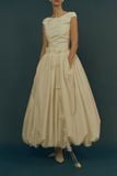  BLOOMING BELLE-DRAPED BALLOON DRESS 