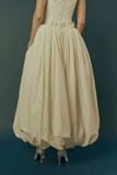  BLOOMING BELLE-DRAPED BALLOON DRESS 