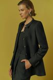 FOREST CODE – TAILORED WOOL SUIT JACKET 