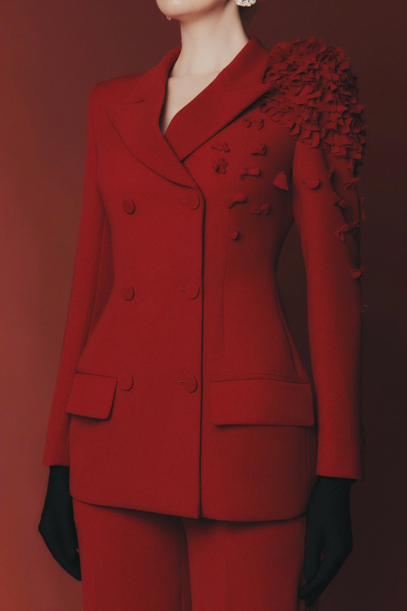  VIOLET TAILOR SUIT JACKET 
