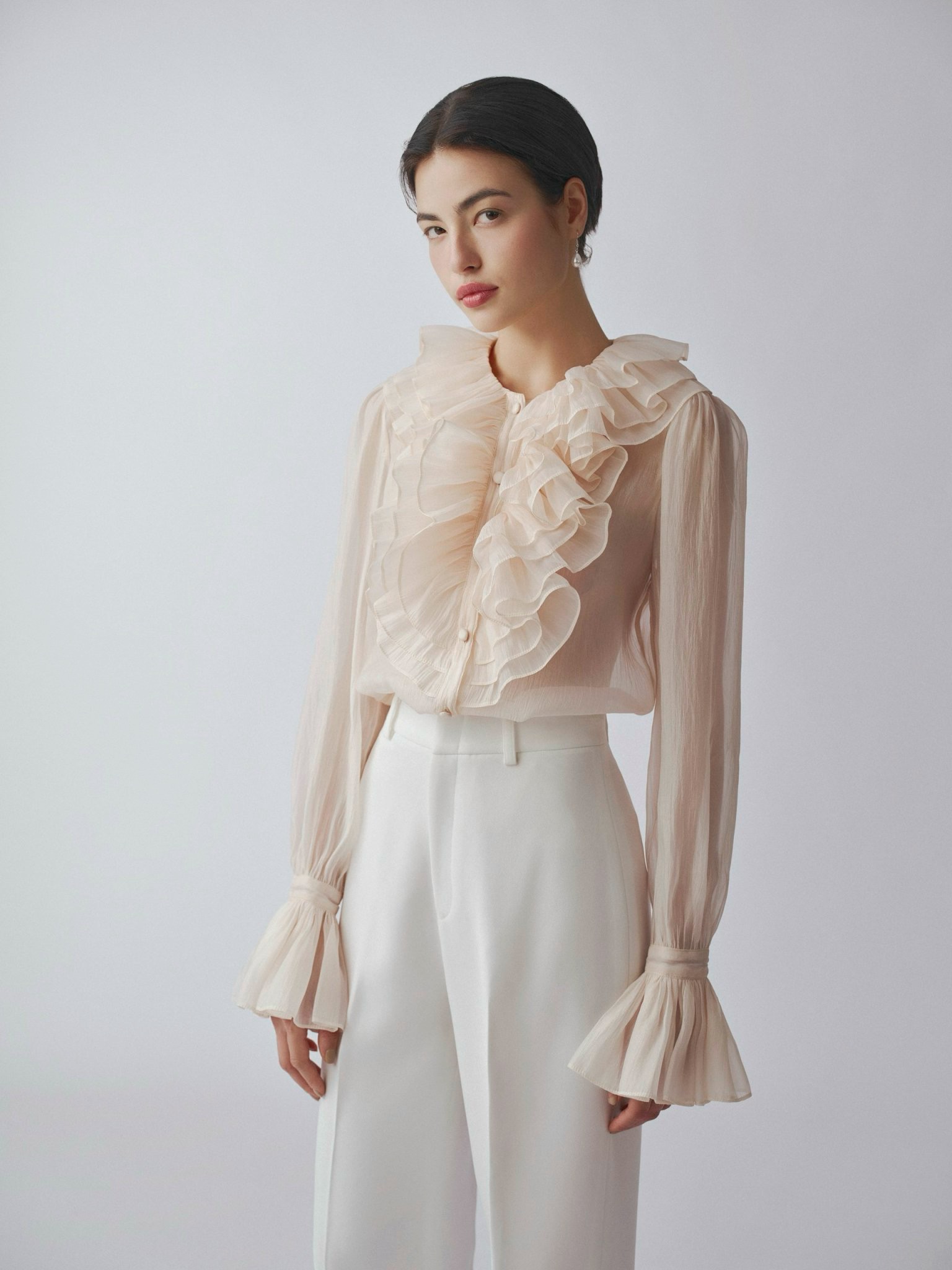  AMANDA POET BLOUSE 