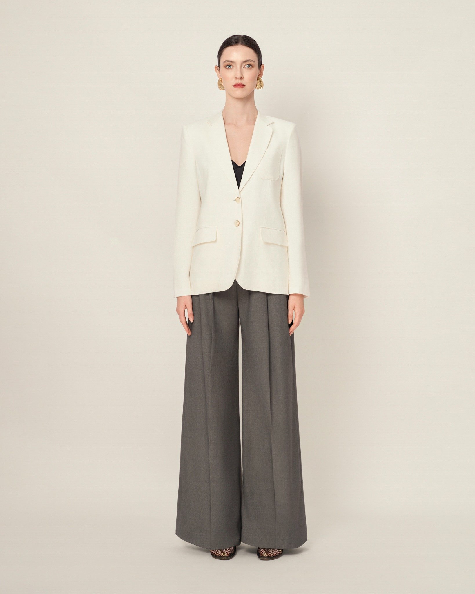  HAZE TAILORED LINEN BLAZER 
