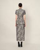 FLORA SHORT-SLEEVE COTTON BLAZER 