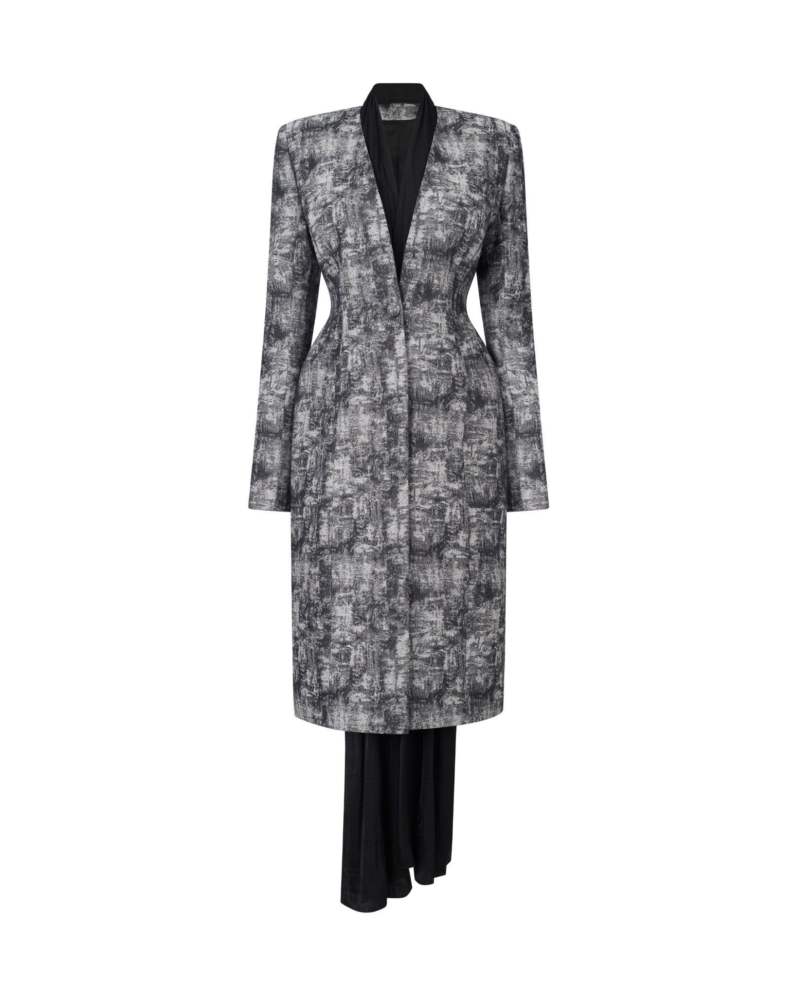  DAWN TAILORED COTTON BLAZER 