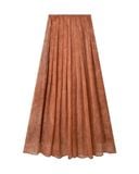  ALBA PLEATED MAXI SKIRT 