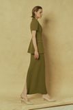  OLIVE GRACE-COLUMN SKIRT 