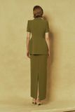  OLIVE GRACE-COLUMN SKIRT 