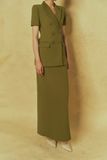  OLIVE GRACE-COLUMN SKIRT 