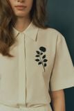  ROSE SIGN-HAND EMBROIDERED SHIRT 