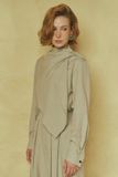  SERENE WIDE-LEG TAILORED TROUSERS 