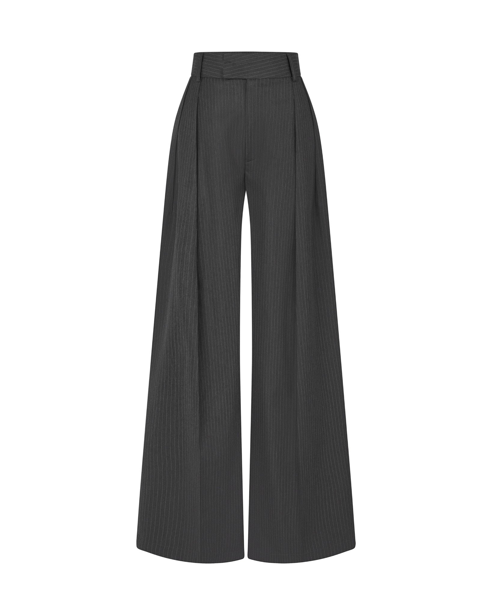  SOLA WIDE-LEG STRIPED PANTS 