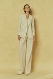 SUNBEAM CREAM PINSTRIPE DOUBLES BREAST SUIT 