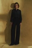  MIDNIGHT SILK BLOUSE 