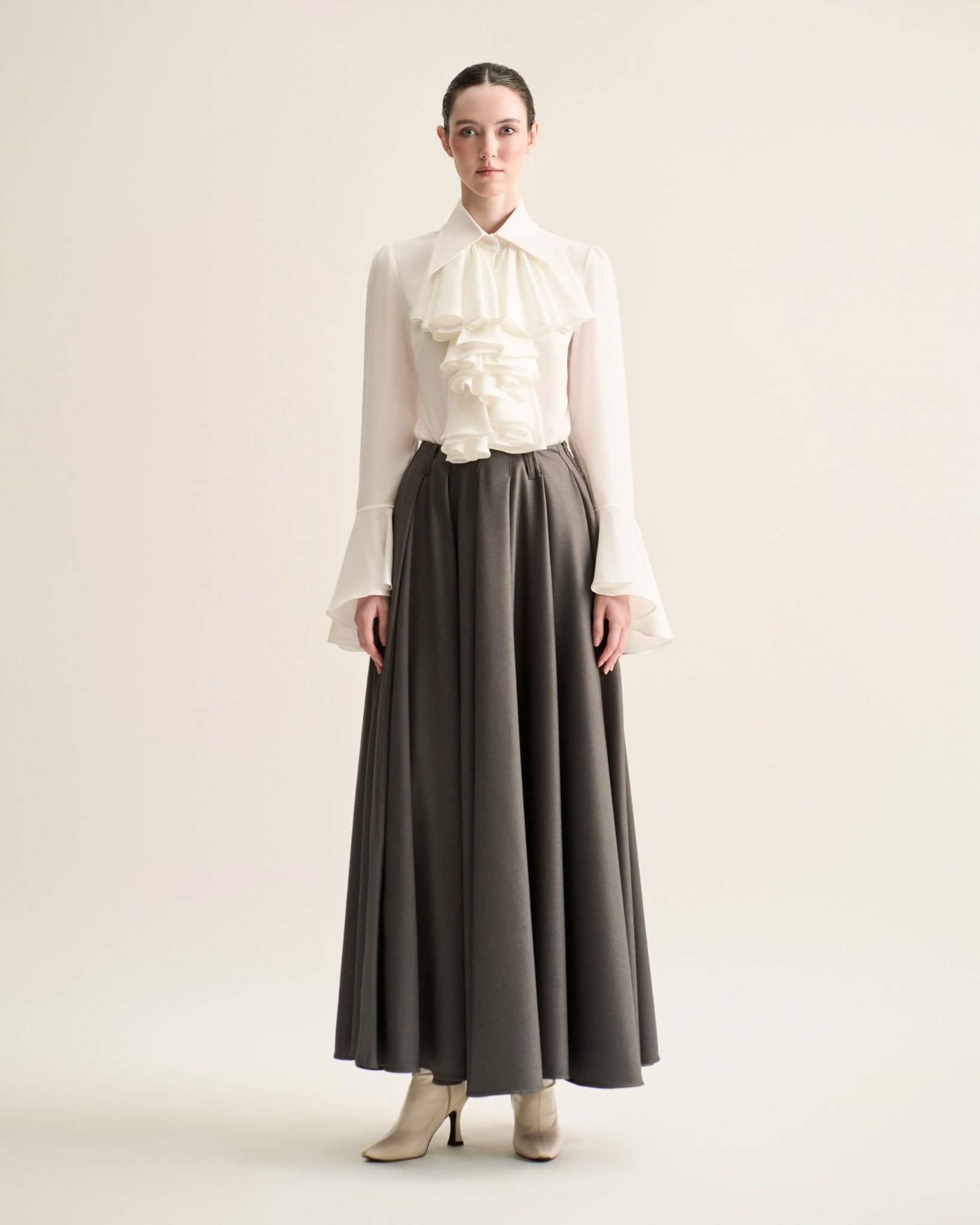  VELORA PLEATED SKIRT 