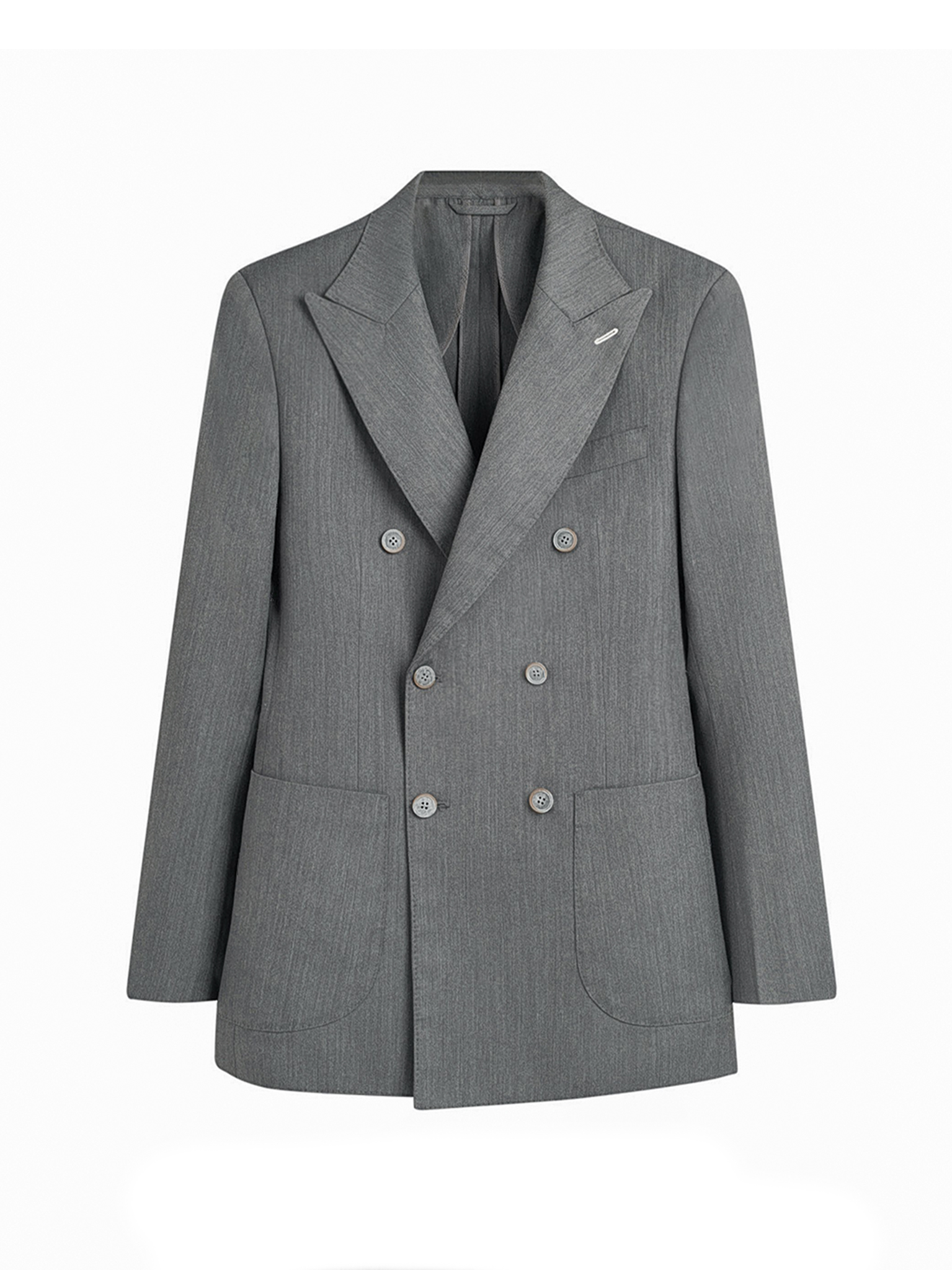  CHARCOAL DOUBLE BREASTED SUIT 