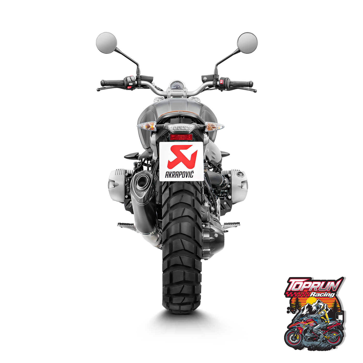  Pô Akrapovic Slip-on cho BMW R Nine T 