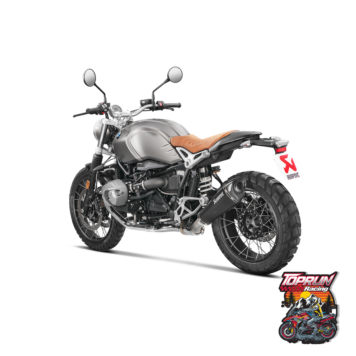  Pô Akrapovic Slip-on cho BMW R Nine T 