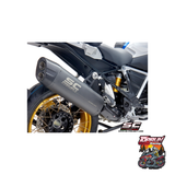  Pô SC Project cho BMW GS/GSA - Black Titanium 