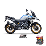  Pô SC Project cho BMW GS/GSA - Black Titanium 