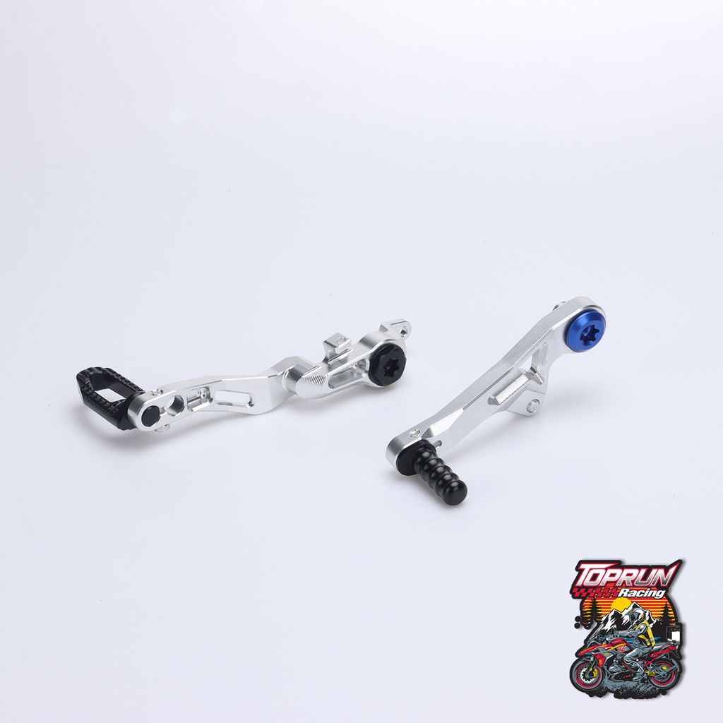  Cân thắng số CNC Veloci Racing cho BMW R1200GS/GSA - R1250GS/GSA - Bạc 