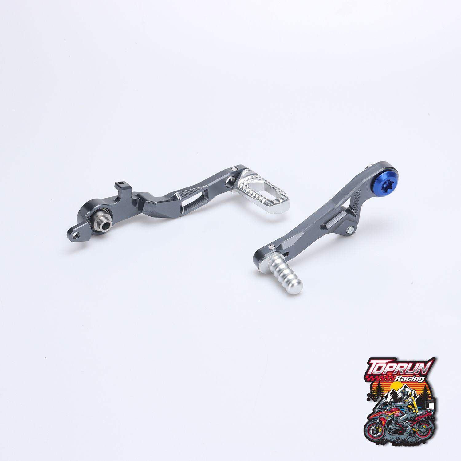  Cân thắng số CNC Veloci Racing cho BMW R1200GS/GSA - R1250GS/GSA - Xám titan 