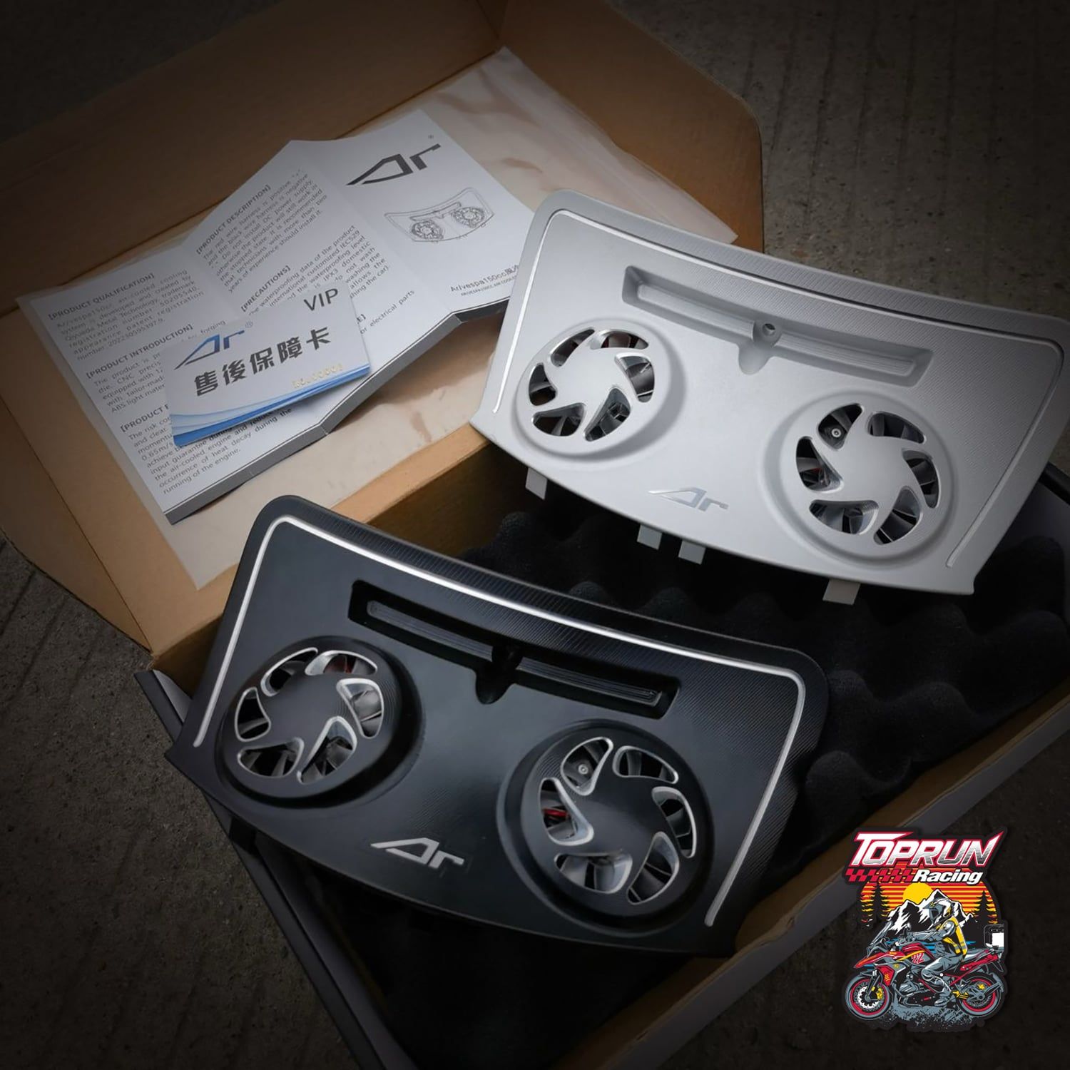  Hút gió làm mát đầu bò Vespa 