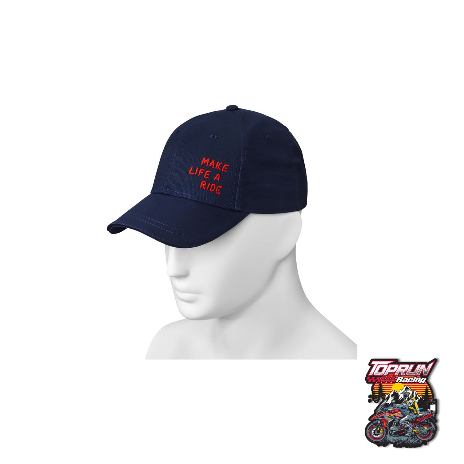  Nón BMW Make life a ride - Xanh dương 