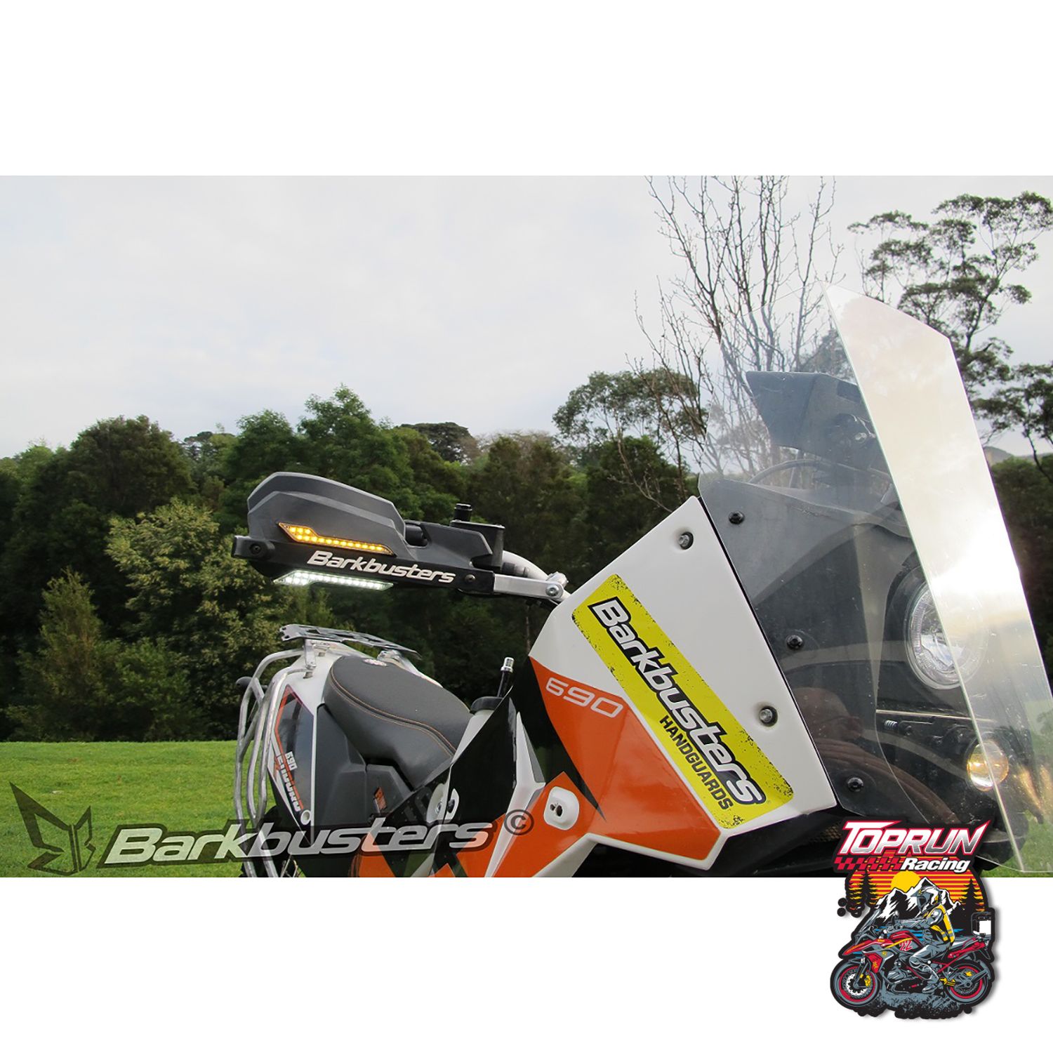  Xi nhan và demi cho bảo vệ tay lái Barkbusters 