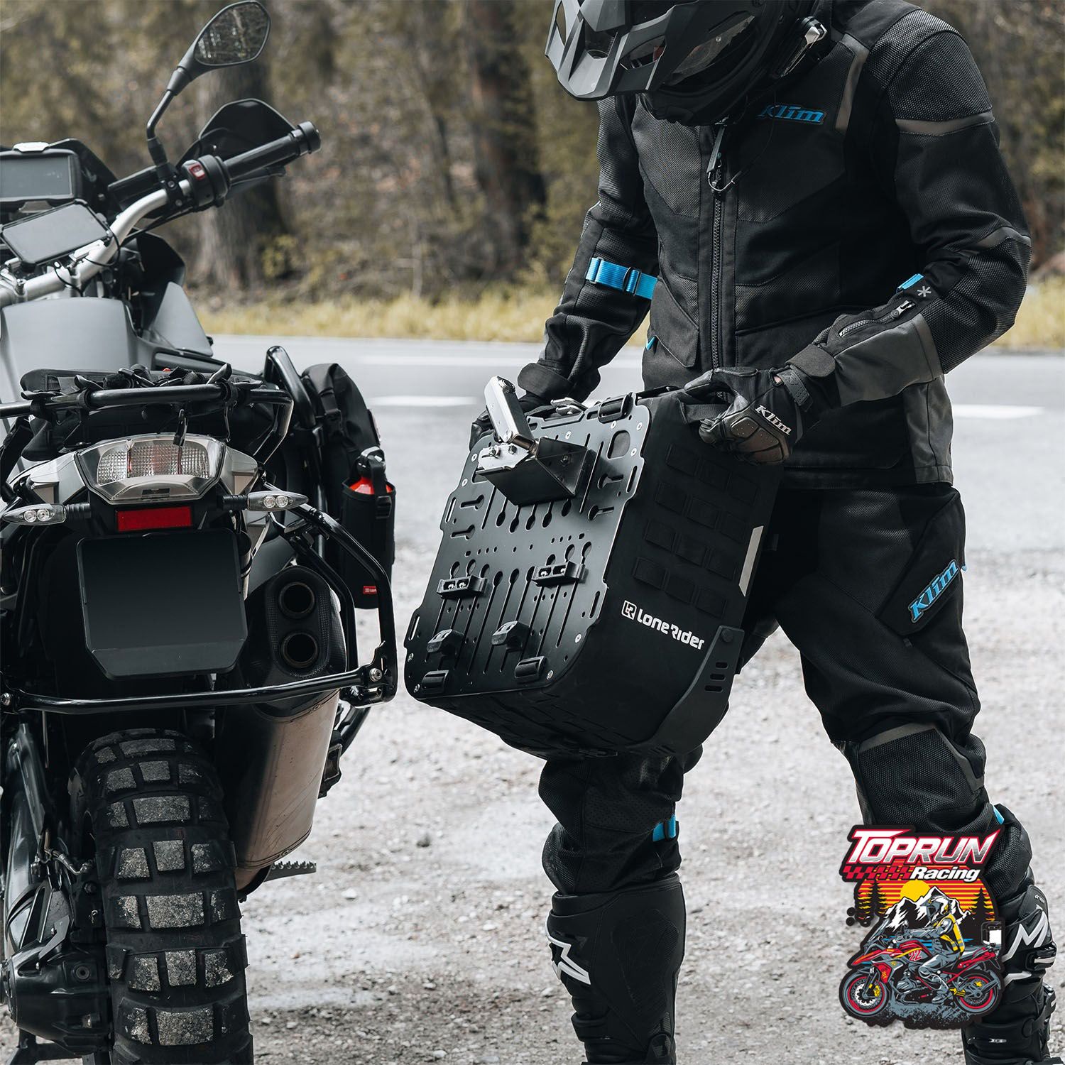  Túi hông Lone Rider cho BMW R1200GS/GSA - R1250GS/GSA ( có khung hông ) 