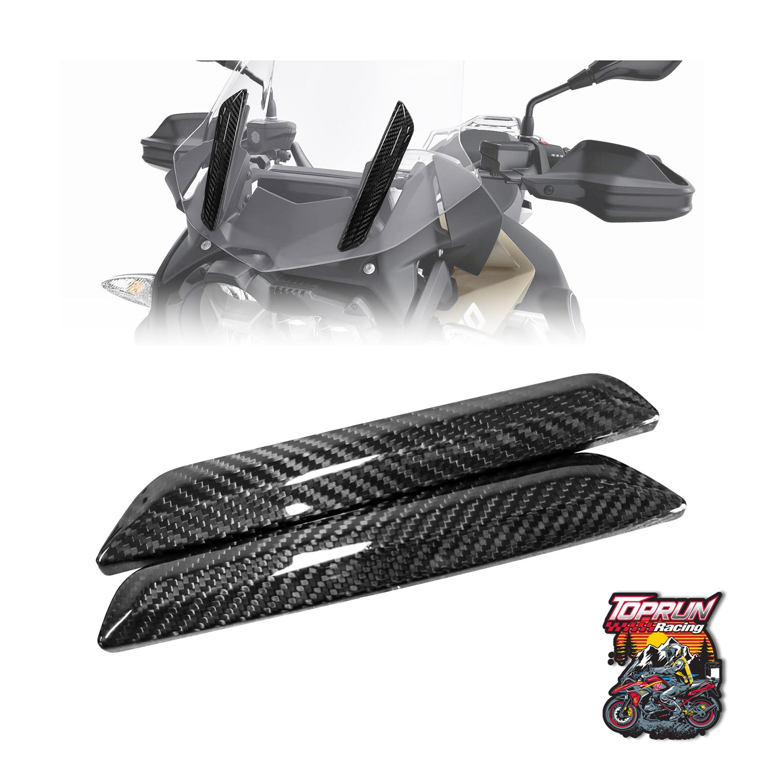  Carbon kính chắn gió BMW R1200GS/GSA - R1250GS/GSA 