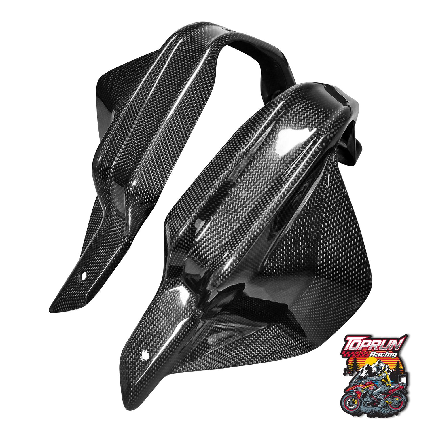  Bảo vệ tay lái carbon cho BMW R1200GS/GSA - R1250GS/GSA 