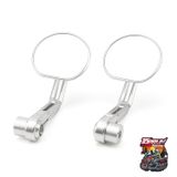  Kính gù Option 719 cho BMW RNineT - Bạc 