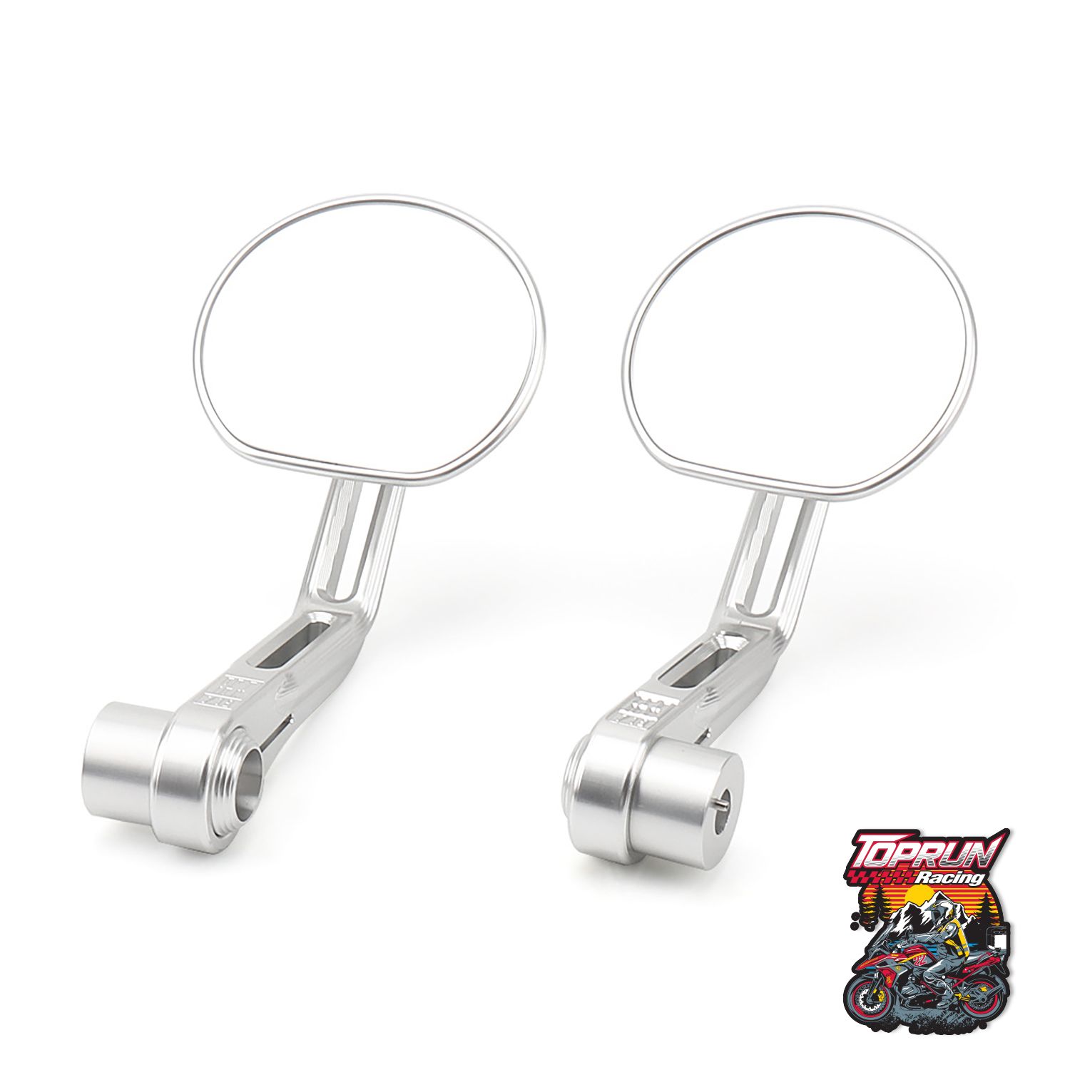  Kính gù Option 719 cho BMW RNineT - Bạc 