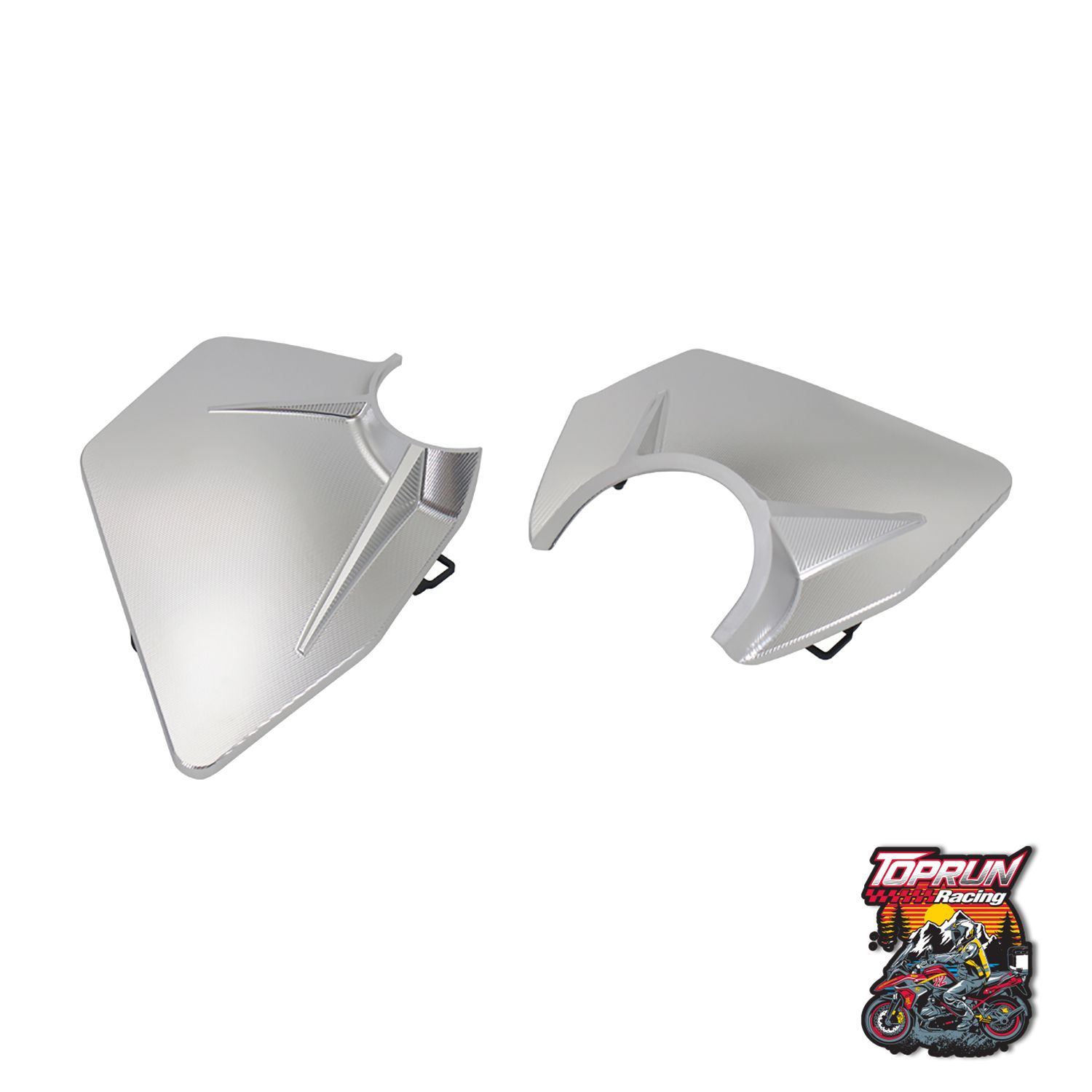  Ốp hút gió nhôm CNC cho BMW R Nine T - Bạc 