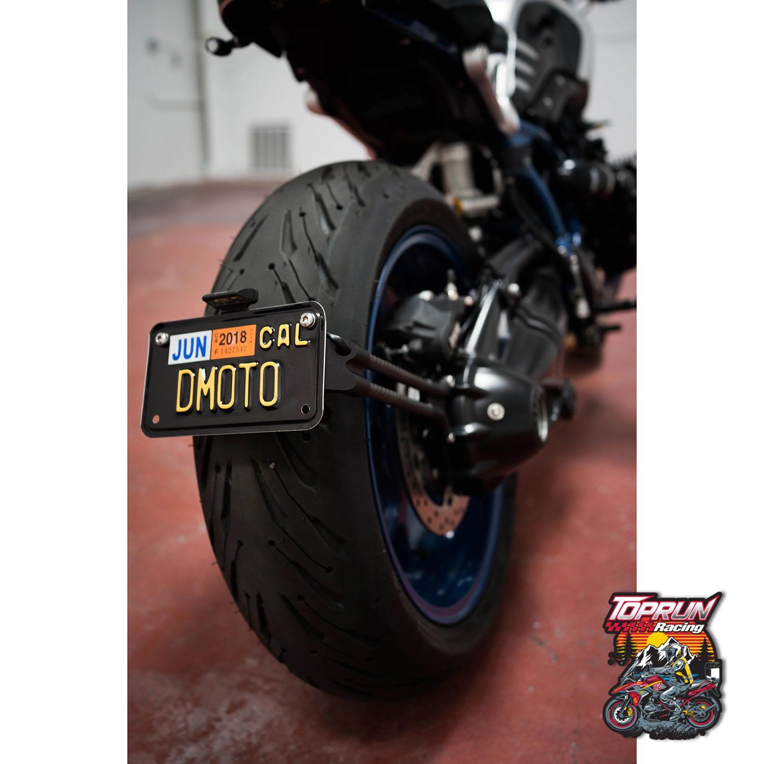  Pát biển số carbon cho BMW R NineT 