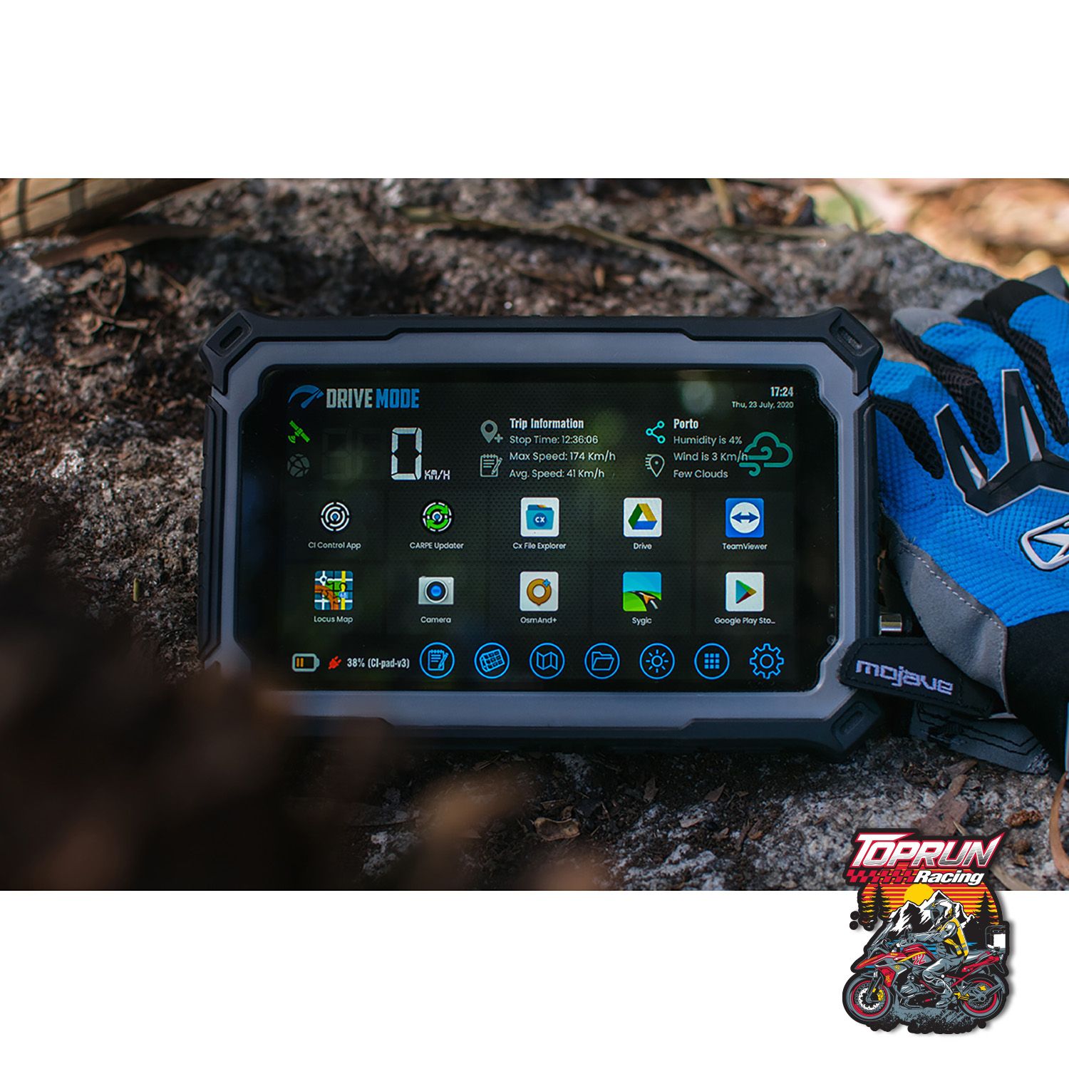  Màn hình dẫn đường Carpe iTer cho Adventure 