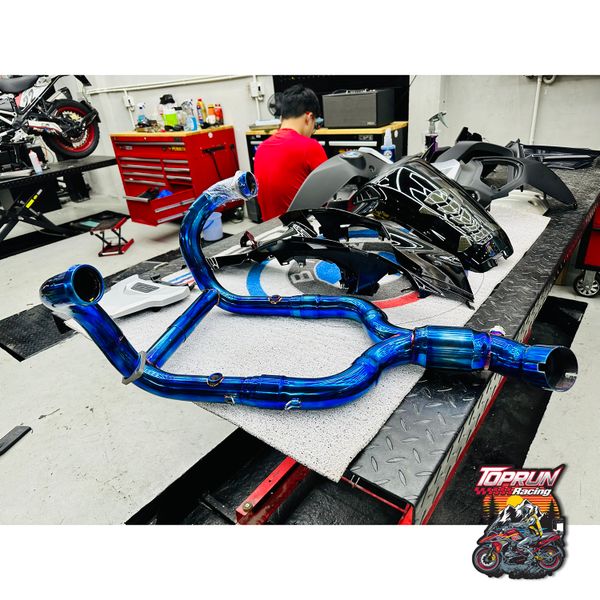  Cổ pô Titanium DynaSound cho BMW R Nine T 2023 