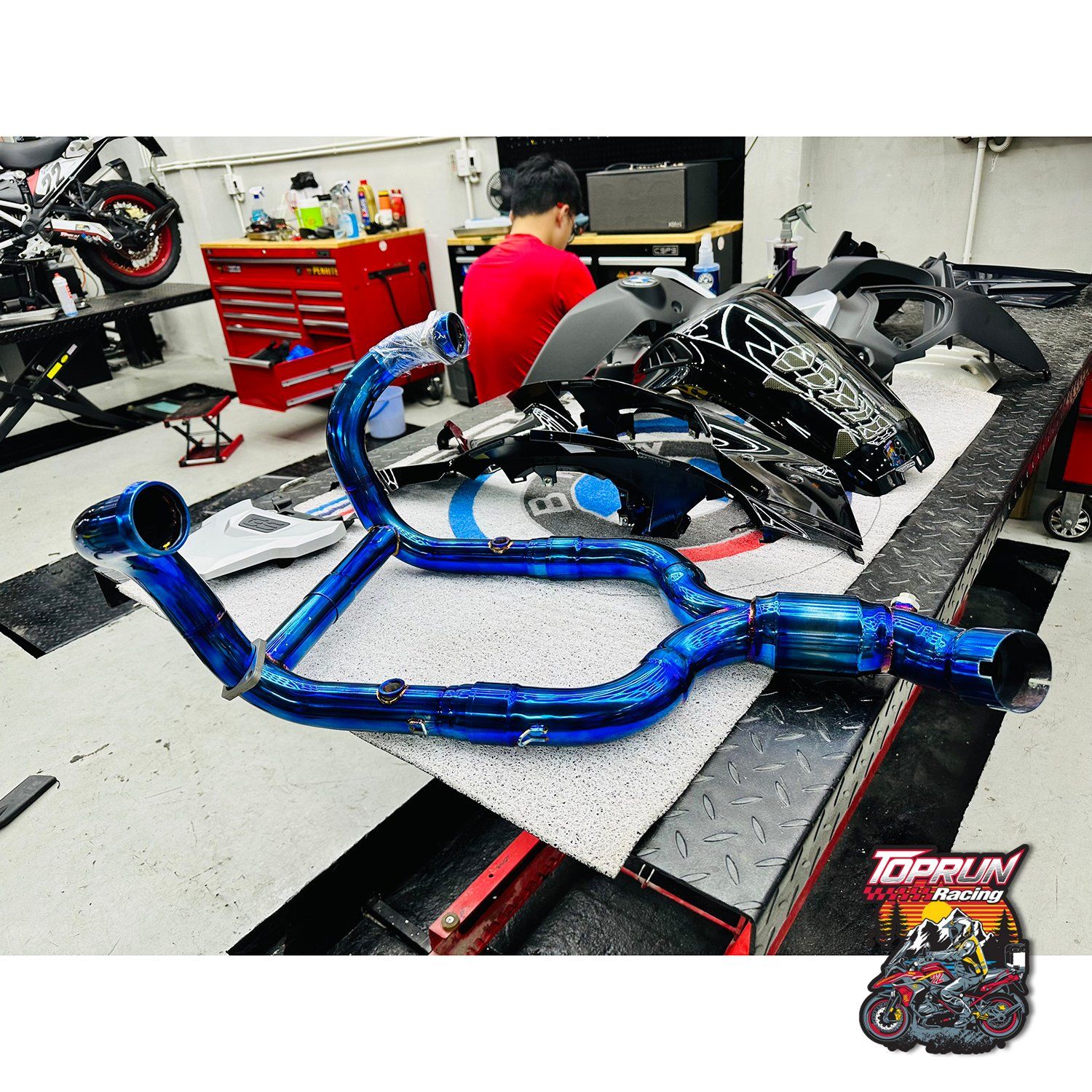  Cổ pô Titanium DynaSound cho BMW R Nine T 2023 