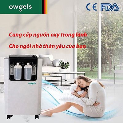 Máy tạo oxy Owgels 10 Lít có xông khí dung OZ-5-01GW0-10L