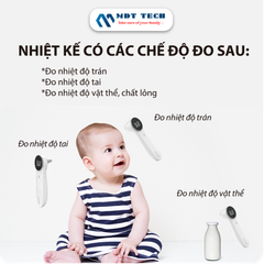 Nhiệt kế điện tử hồng ngoại đo trán và tai Cody Health JPD-FR301
