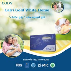 CALCI GOLD WHITE HORSE – Canxi Ngựa Bạch