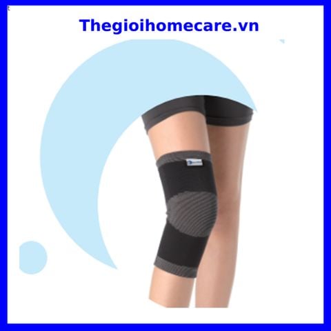 Băng thun bảo vệ đầu gối chất liệu than tre CODY Health, Đai hỗ trợ đầu gối chất liệu than tre BTG002